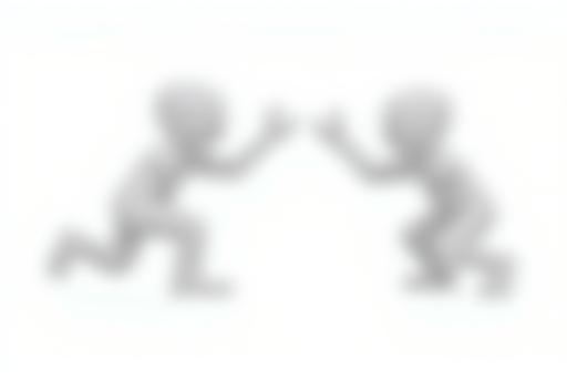 Graphic symbolizing communication and support interaction.